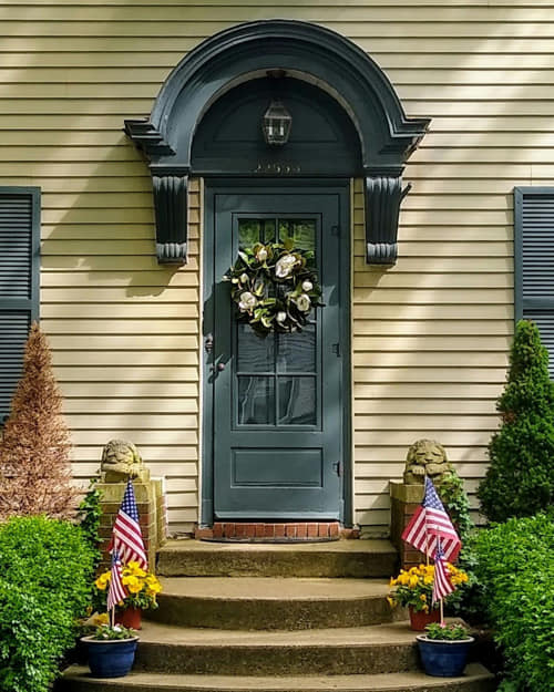 entrance door