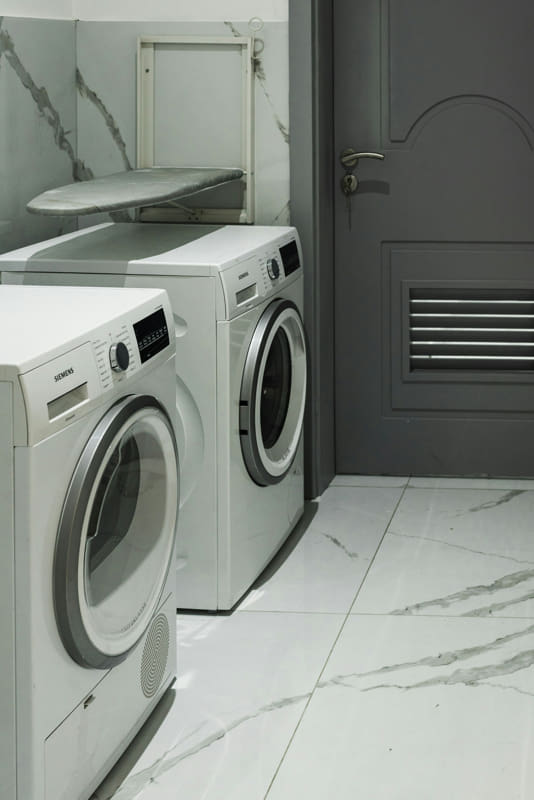 washer dryer installation